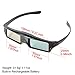 2X Replacement Wireless Active 3D Shutter Glasses Rechargeable for Epson Projector Eyewear RF ELPGS03, PowerLite Home Pro Cinemathumb 4