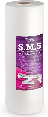 Beautyfor SMS Flizelin Couch Roll 80cm x 150m Non-Woven Paper view 2