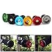 Delight eShop 1Pair Bike MTB Road Bicycle Aluminum Handlebar Grips Handle Bar Cap End Plugs