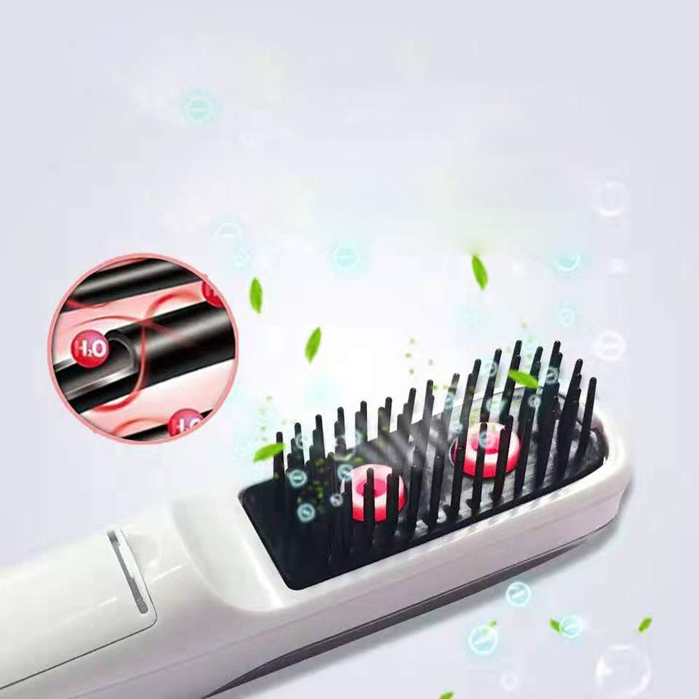 Hair Growth Comb Electric, Wisfun Red Light Scalp Massager Comb for Hair Growth, Stimulate Hair Follicle Stress Relax for Anti Hair Loss