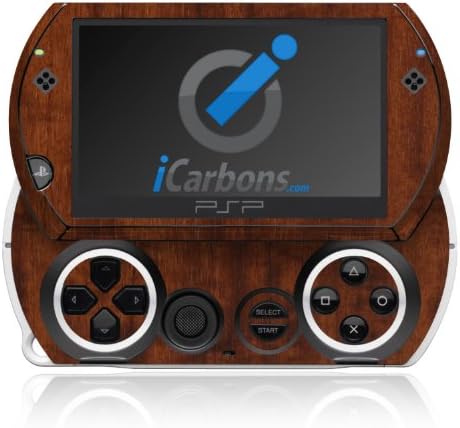 iCarbons Dark Wood Vinyl Skin for Sony PSP Go