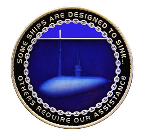Coins For Anything Inc Navy Submarine Challenge Coin - Submariner Warfare - Design Officially Licens - //coolthings.us