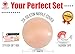 Nippleless Covers - Silicone Reusable Breast Lift Nipple Cover Pasties for Women (p2, one size)