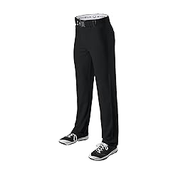 EvoShield Boys' Solid Open Bottom, Black, X-Large