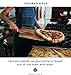 Heritage Acacia Wood Pizza Peel - 22x14 inch Large Wooden Paddle Board with Handle for Easy Use - Kitchen Oven Accessories