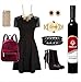 VINRELLA Wine Bottle Umbrella, Misty Spirits, Portable, Waterproof, UV-Blocking, No Drip, Fun Gift