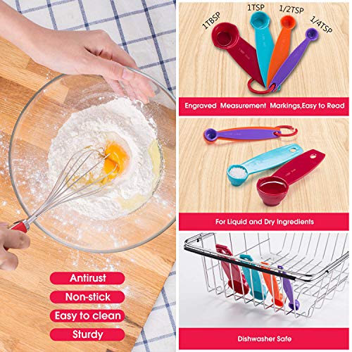 Macaron Kit Silicone Baking Mat - (21pcs Set), Macaron silicone mat baking set, Macaroon Piping Bag and Piping Tip for Beginner and Professional.