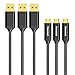 USB Type C Cable,Tronsmart Type-C to USB-A Durable Charging Cable for Samsung Galaxy S8 S8+, Google Pixel, Nexus 6P 5X, Pixel 2/2 XL, Note 8 and More (3 Packs, 1ft x 1, 3.3ft x 1, 6ft x 1)