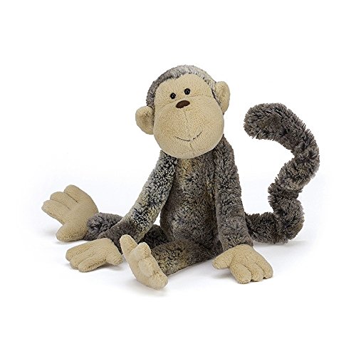 Jellycat Mattie Monkey Stuffed Animal, Medium, 17 inches