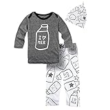 Big Elephant Baby Boys' 3 Piece Shirt Pants Clothing Set with Hat E75