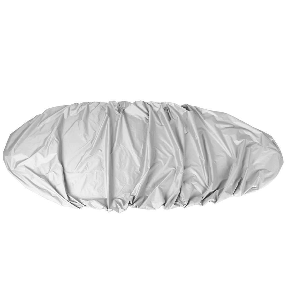 Kayak Storage Cover Professional Waterproof Sunblock Storage Dust Cover Shield for Kayak Boat Canoe(3.5M-Gray)