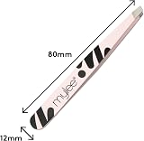 MYLEE Slant Tip Tweezer for Eyebrow Shaping Facial Hair Removal Splinters view 2