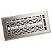 Accord AMFRSNMA410 Manhattan Floor Register, 4-Inch x 10-Inch(Duct Opening Measurements), Satin Nickel
