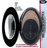 Black Opal Pressed Powder Shinefree Medium Brown (3-Pack)