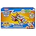 Paw Patrol, Mighty Pups Super Paws Chase's Powered Up Cruiser Transforming Vehicle (Renewed)