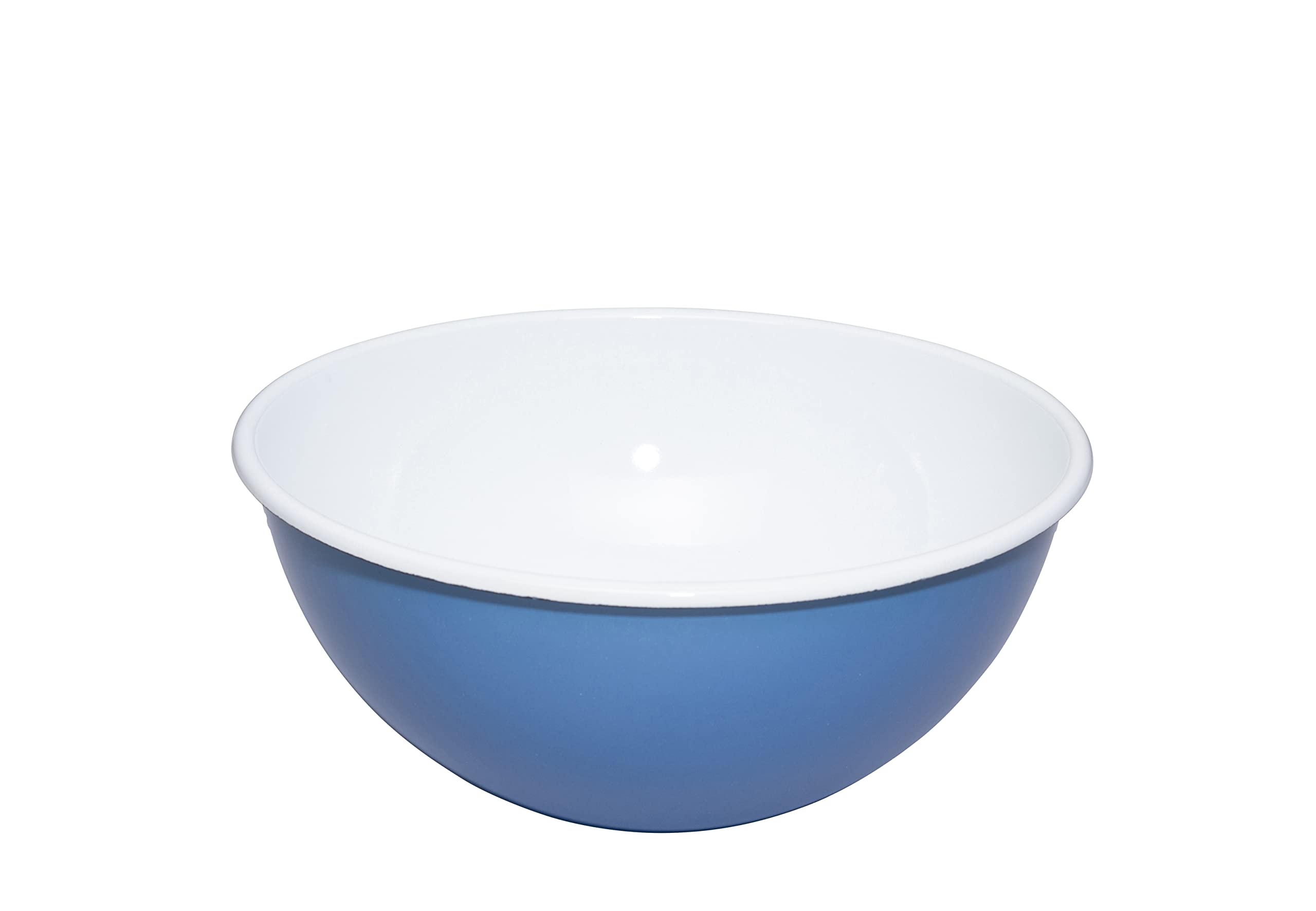 Riess, 0465-129, Bowl 26 cm, Enamel, Classic Edition Nature Blue Dark, 0.915 kg, 3.5 litres, 27.5 x 27.5 x 12.2 cm
