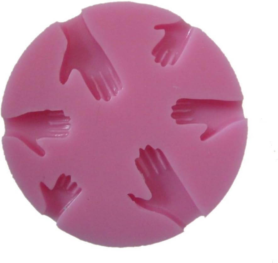 New Arrival Human Hand Shaped 3d Silicone Cake Fondant Mold, Cake Decoration Tools, Soap, Candle Moulds