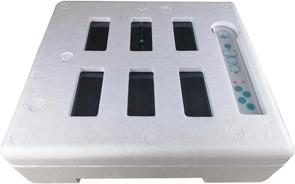 ZFF Automatic Egg Incubator 36 Digital Eggs Humidity Temperature Control Hatcher Pull-Out Water Tray with Built-in LED Candler