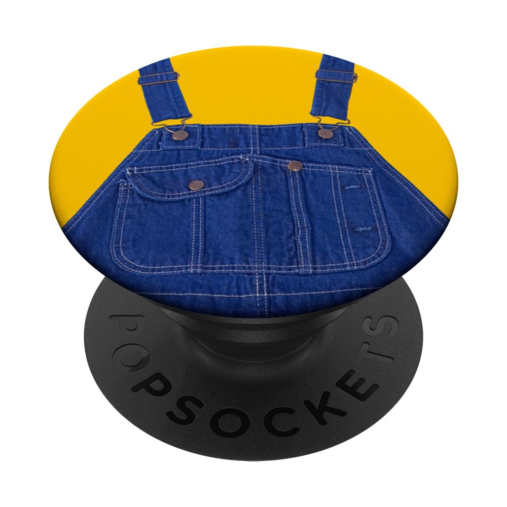 Blue Color Overall Printed On PopSockets Adhesive PopGrip