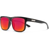 Suncloud Quiver Polarized Sunglasses &ndash; 100% UV Protection Comfortable Fit | Trendy Design for Men &amp; Women Lens.