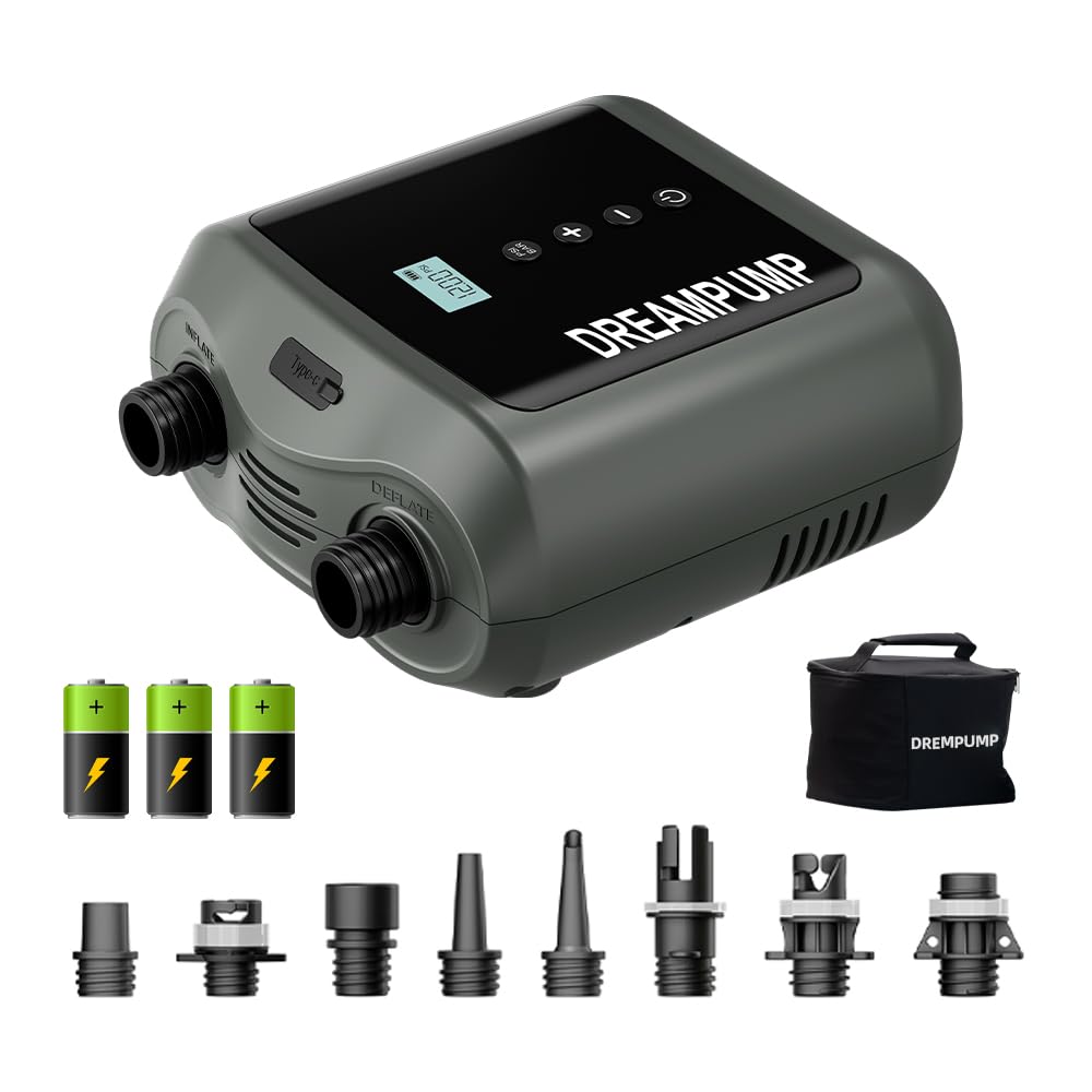 Photo 1 of Portable Paddle Board Pump, Electric SUP Air Pump, High Pressure Inflator Rechargeable Battery-Powered for Inflatable Standup Paddleboard Kayak