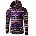 Men Shirt,Haoricu Fall Men Bohemia Retro Long Sleeve Hoodie Sweatshirt Tops Jacket Coat Outwear
