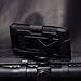 Cocomii Robot Belt Clip Holster Motorola DROID Maxx/DROID Ultra Case, Slim Thin Matte Kickstand Swivel Belt Clip Holster Protection Bumper Cover Compatible with Motorola DROID Maxx/DROID Ultra (Black)