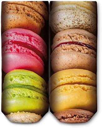 Ogobongo Women's Colorful Macarons Socks, Fits Size 5-8