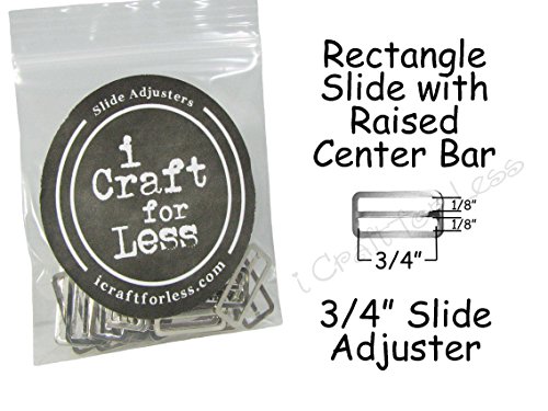 3/4" bow tie slide adjusters / tri glides / tri bars for adj…
