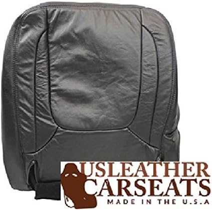 2004 Dodge Ram 1500 2500 Laramie DRIVER Side Bottom Leather Seat Cover Dark Gray