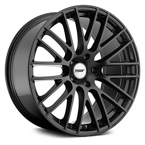 TSW MAX Black Wheel with Painted Finish (19 x 8.5 inches /5 x 112 mm, 40 mm Offset)