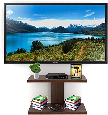 Odestar Roger Wall Mounted Set-Top Box Stand/TV Entertainment Unit (Wenge)