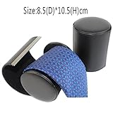 Iristide Neck Tie Box Formal Cylinder Men's Classy Necktie Travel Storage Case