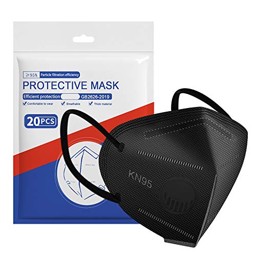 ApePal 5Layer Disposable KN95 Face Masks Filter Efficiency≥95,Wide