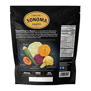sonoma vegetable crisps