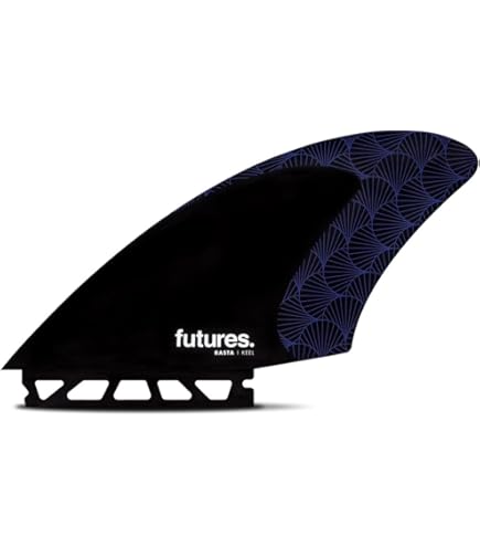 Futures キールK2フィン ブラック グレー K2 Fiberglass Keel | Twin Fin | Futures Fins US