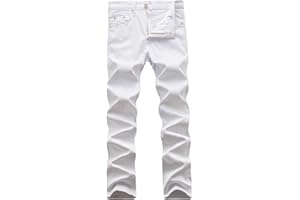 WULFUL Men's Slim Fit Skinny Stretch Comfy Denim Jeans Pants