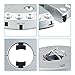 Patio Umbrella Light, eLander™ 3 Level Dimming 28 LEDs Outdoor Patio Umbrella Pole Lights & Camping Tent Lamp, Pole Mounted or Hung Anywhere, Battery Operated NO Wiring Need(Silver)