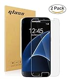 Galaxy S7 Screen Protector,[2 Pack] Dokokie Samsung Galaxy S7 Tempered Glass Screen Protector [9H Glass][Case Friendly][3D Curved Protection][Ultra HD][Anti-Bubble]