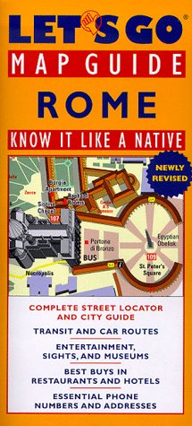 Let's Go Map Guide Rome: Know It Like a Native