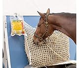 NEFTF Slow Feed Hay Net Bag Full Day Horse Feeding Large Feeder Bag with Small Holes