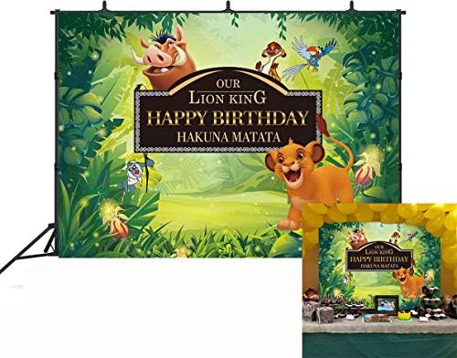 Gya Baby Simba Lion King Backdrop Background Kids Childrens Boys