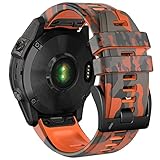 Bandkids 26mm Camouflage Band for Garmin Fenix 5X