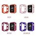 V1take Compatible with Apple Watch Case 38mm 42mm, [8 Pack] Slim Lightweight Shock-Proof Iwatch Protector Case Compatible with Apple Watch Series 3 Series 2 Series 1, Sport, Edition