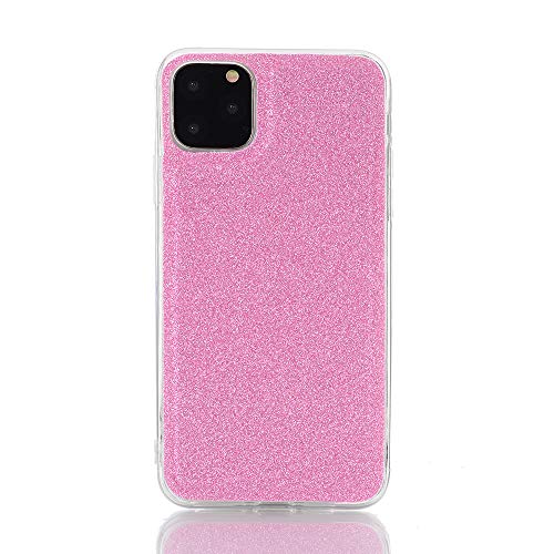 Businda for iPhone 11 6.1 inch Wristlet Handbag, Wallet Case for Women Handbag Zipper Pocket PU Leather Candy Colour for iPhone 11/11R/XIR Release 2019 (Hot Pink) - Thumbnail 4