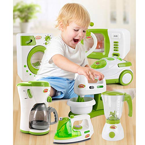 Sikye Kitchen Toys Set for Children Play Household Appliances Pretend Toy Intellect Development Toy (B)