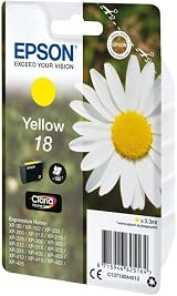 Epson 18 Yellow Daisy T1804 Genuine Ink Cartridge 180 Pages view 4