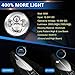 SUPAREE 7 inches Led Motorcycle Headlight Fog Passing Lights DOT Kit Set for Touring Road King Ultra Classic Electra Street Glide Tri Cvo Heritage Softail Deluxe Fatboy Chrome