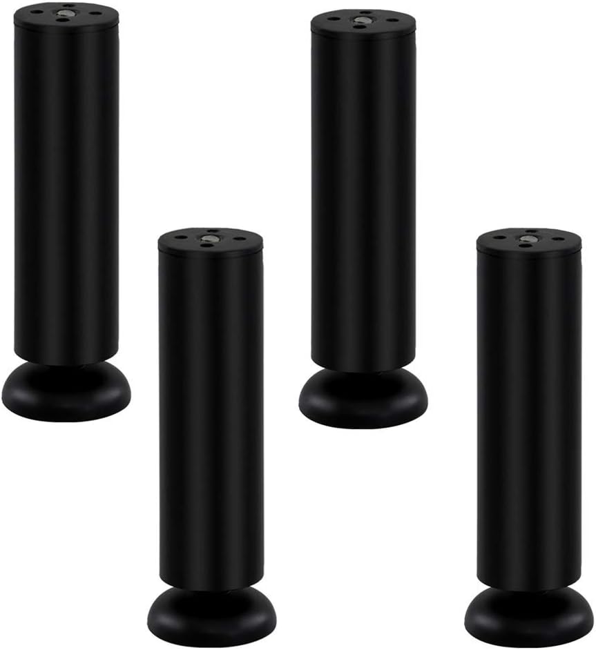 JFFFFWI Möbelbeine Verstellbarer Schrankfuß Metall Metalllegierung