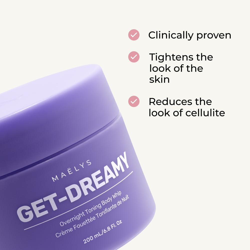 MAËLYS GET-DREAMY Overnight Toning Whip - Body Firming Whip That Works While You Sleep - Helps Target The Appearance Of Loose Skin On The Body